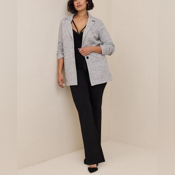 Torrid Studio Double Knit Boyfriend Blazer - Picture 1 of 10